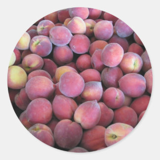 Gewoon Peachy Ronde Sticker