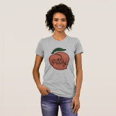 Gewoon Peachy Shirt, Funny Sassy Gezegden Funny Gi T-shirt (Voorkant volledig)