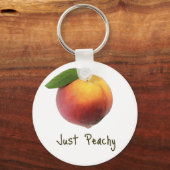 Gewoon Peachy Sleutelhanger (Voorkant)