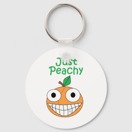 Gewoon Peachy Sleutelhanger (Voorkant)