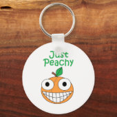 Gewoon Peachy Sleutelhanger (Voorkant)