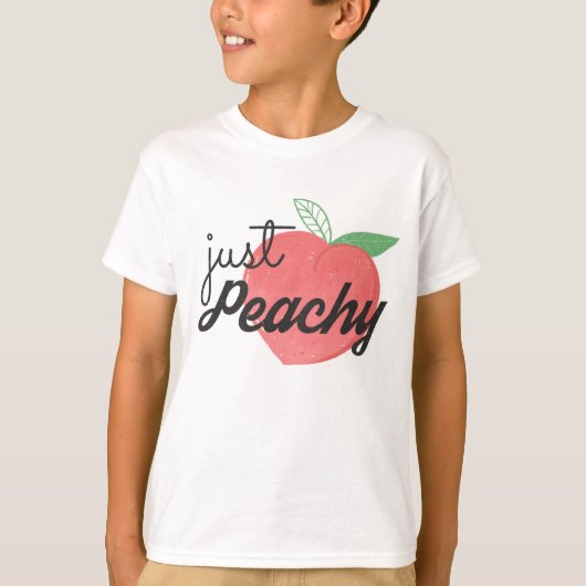 Gewoon Peachy Summer T-shirt (Voorkant)