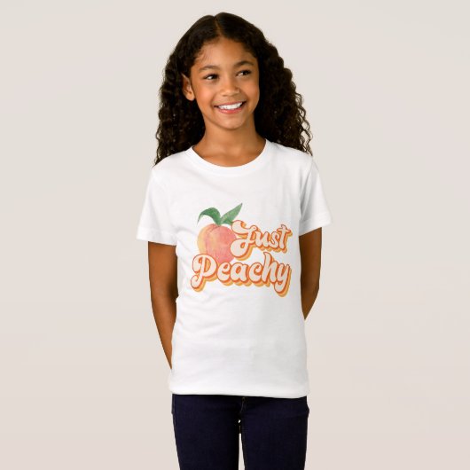Gewoon Peachy T-Shirt (Voorkant volledig)