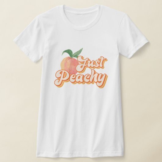Gewoon Peachy T-Shirt (Laagn)