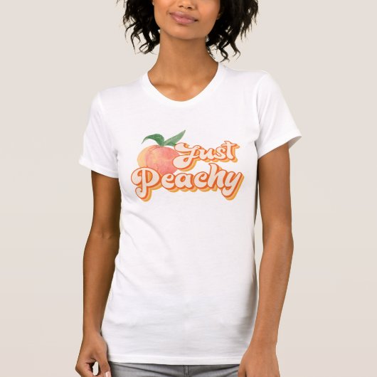 Gewoon Peachy T-Shirt (Voorkant)
