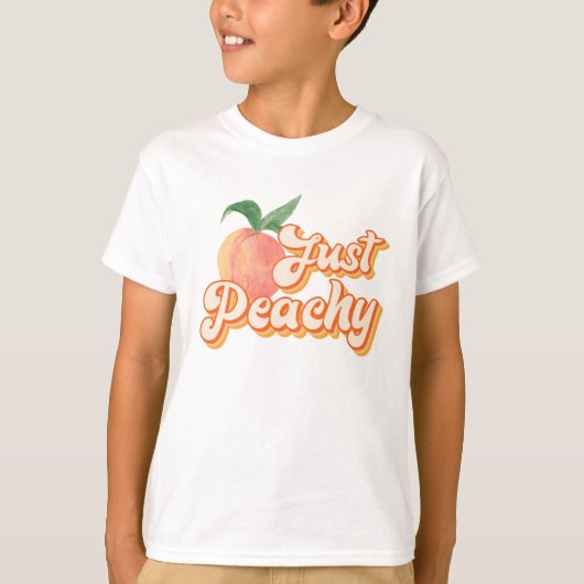 Gewoon Peachy T-Shirt (Voorkant)