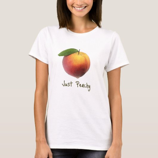 Gewoon Peachy T-shirt (Voorkant)