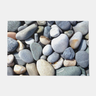 Gewoon Pebbles Trendy Colorful Natural Beach Stone Deurmat