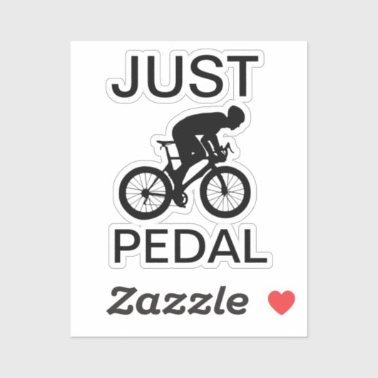 Gewoon pedaal sticker (Vel)