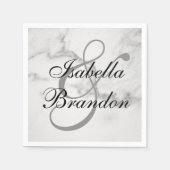 Gewoon perfect Marble Napkin Servetten (Voorkant)