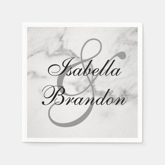 Gewoon perfect Marble Napkin Servetten (Voorkant)