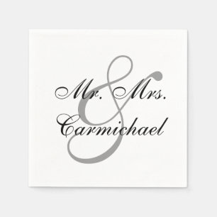 Gewoon perfect Mr. & Mrs. Napkin Servetten