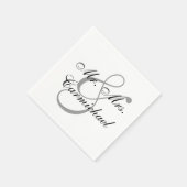 Gewoon perfect Mr. & Mrs. Napkin Servetten (Hoek)