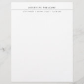 Gewoon persoonlijke briefhoofd (Voorkant)