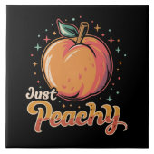 Gewoon perzik! tegeltje (Voorkant)