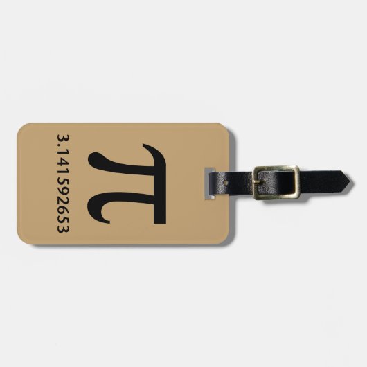 Gewoon Pi, niets meer Bagagelabel (Voorkant horizontaal)