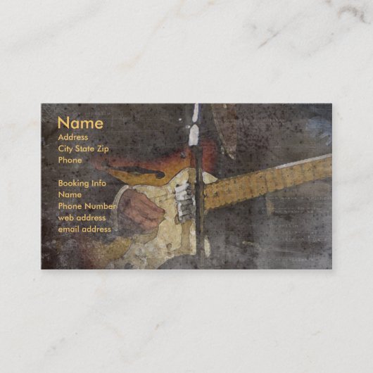 Gewoon Pickin. Visitekaartje (Voorkant)