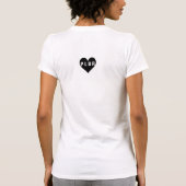 Gewoon PLUR voor dames T-shirt (Achterkant)