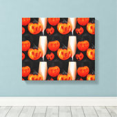 Gewoon pompoenen canvas afdruk (Insitu (Houten vloer))