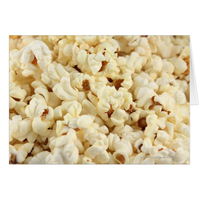 Gewoon popcorn dicht bij elkaar. (Voorkant Horizontaal)