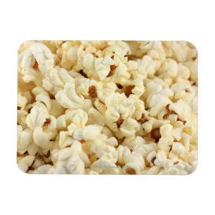 Gewoon popcorn gaat dicht. magneet
