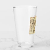 Gewoon poppen voor een prettige kerst glas (Rechts)