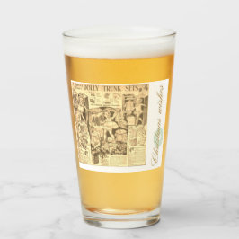 Gewoon poppen voor een prettige kerst glas