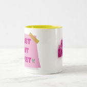 Gewoon ✨post✨overdenk het niet tweekleurige koffiemok (Center)