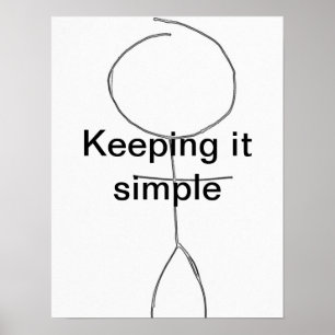 gewoon postar houden poster