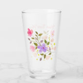 Gewoon prachtige bloemen glas (Achterkant)