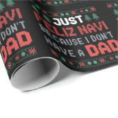 Gewoon prettige Navi omdat ik geen vader Kerstmis Cadeaupapier (Rol Hoek)