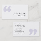 Gewoon prijsopgave voor economistisch Visitekaartj Visitekaartje (Voorkant / Achterkant)