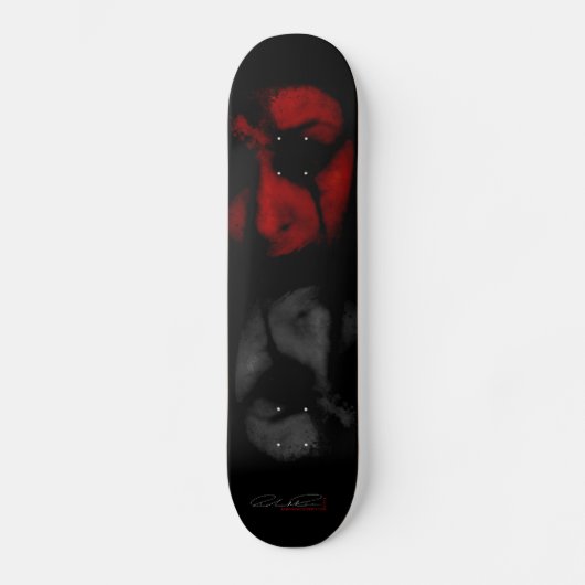 Gewoon primitief persoonlijk skateboard (Voorkant)