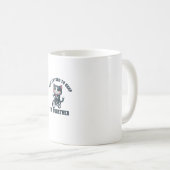Gewoon proberen om het bij elkaar te houden, grapp koffiemok (Voorkant rechts)