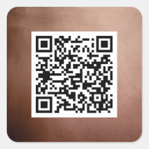 Gewoon QR Code Elegant Roos Gold Professional