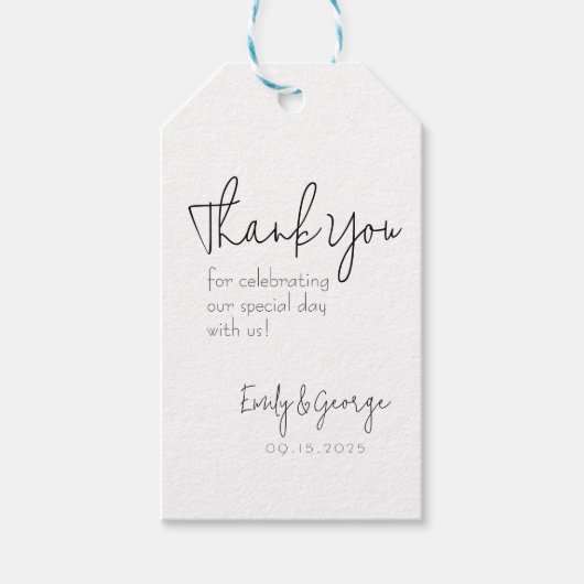 Gewoon Quaint Favoriet Tag Cadeaulabel (Voorkant)