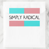 Gewoon Radical Flag Sticker (Tas)
