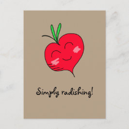 "Gewoon Radishing!" Briefkaart