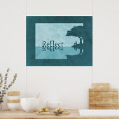 Gewoon reflecteer drukwerk poster (Keuken)