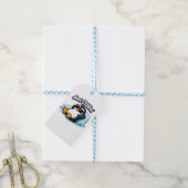 GEWOON RELAXEN PINGOEN Kussensloop Cadeaulabel (Met Touw)