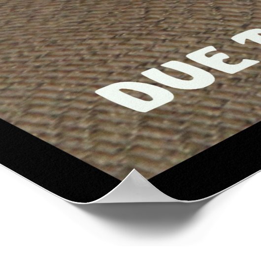 Gewoon relaxen poster (Hoek)