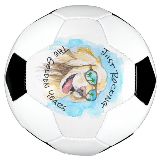 Gewoon relaxen tijdens de gouden jaren - grappige  voetbal (Gedraaid)