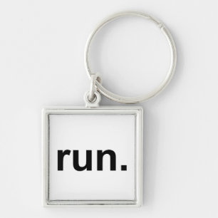 Gewoon rennen sleutelhanger