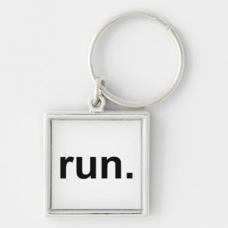 Gewoon rennen sleutelhanger