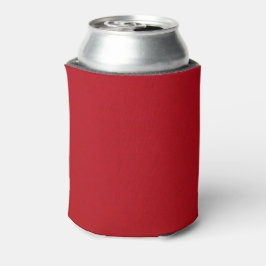 Gewoon rode kleur blikjeskoeler
