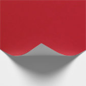 Gewoon rode kleur cadeaupapier (Hoek)