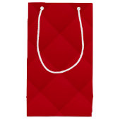 Gewoon rode kleur klein cadeauzakje (Voorkant)