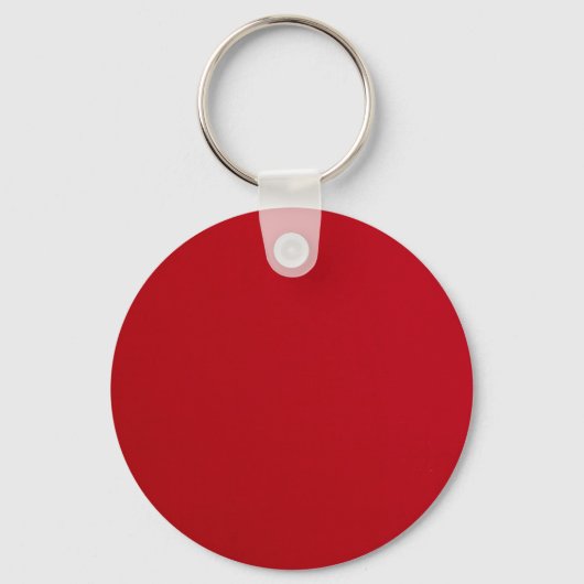 Gewoon rode kleur sleutelhanger (Voorkant)
