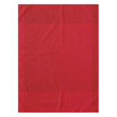 Gewoon rode kleur tafelkleed (Voorkant)