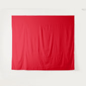 Gewoon rode kleur wandkleed (Voorkant (horizontaal))